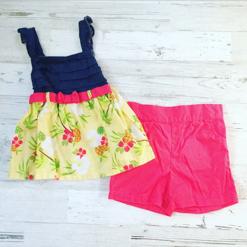 Dressy Tank and Shorts Set